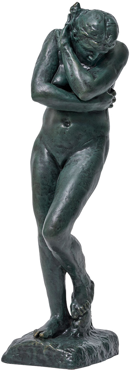 Auguste Rodin: Skulptur 'Eva', Reduktion in Kunstguss