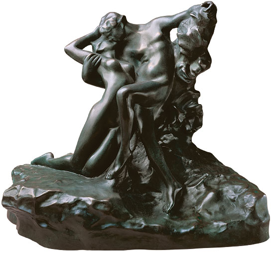 Auguste Rodin: Skulptur 'Der ewige Frühling' (1884), Version in Kunstbronze