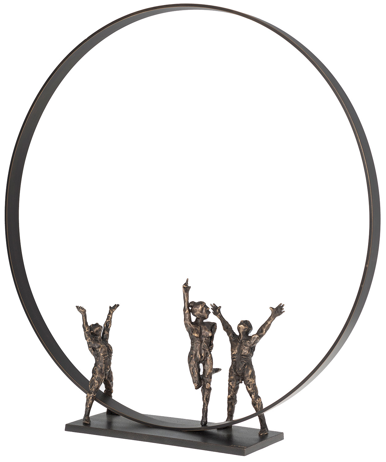 Jacques Vanroose: Sculptuur 'Een tijd om te dansen', brons