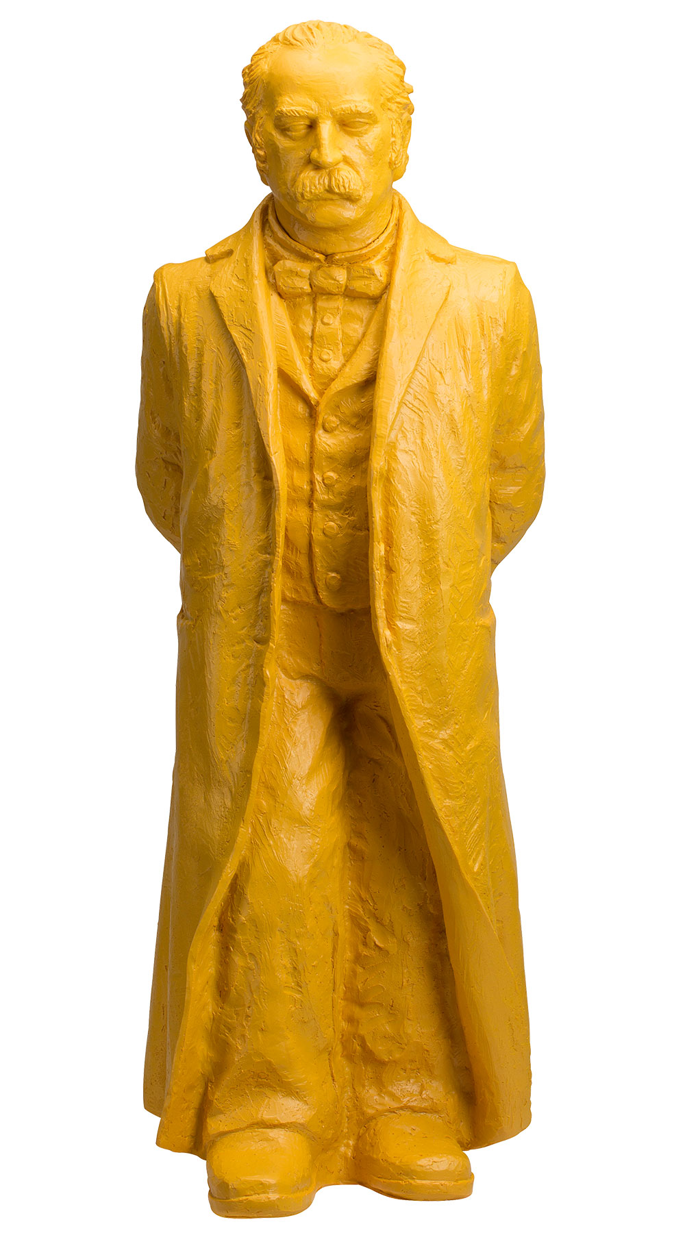 Ottmar Hörl: Skulptur 'Theodor Fontane (gelb)' (2016)