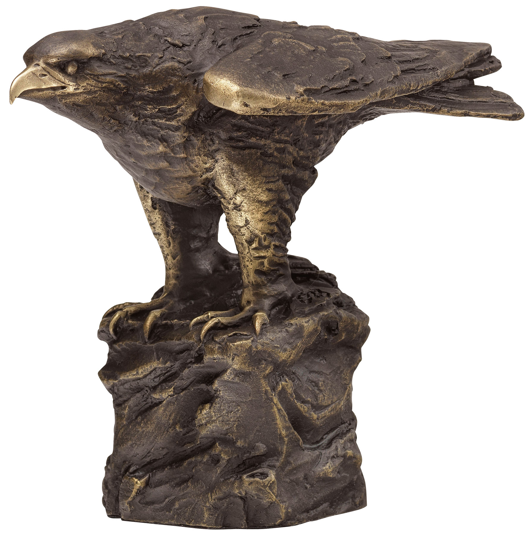 Erwin A. Schinzel : Sculpture 'Aigle', bronze