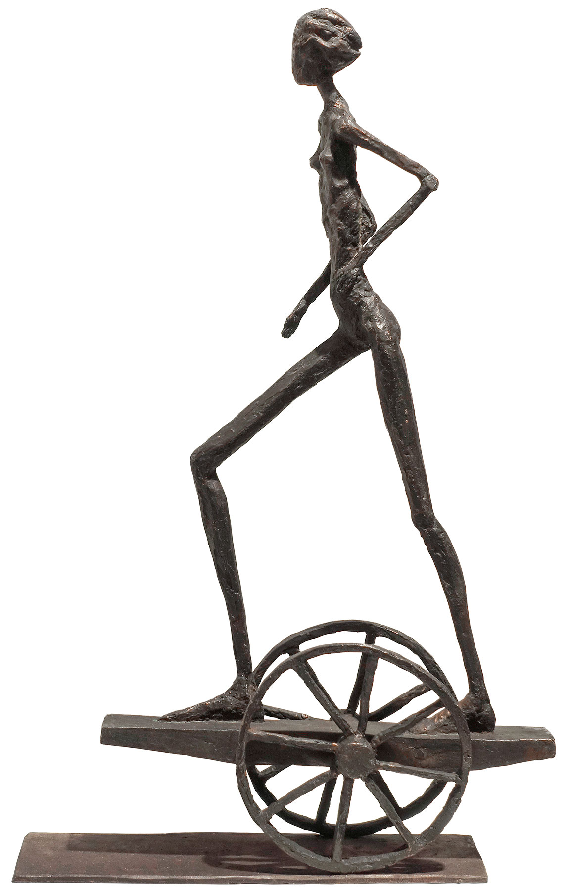 Sibylle Waldhausen : Sculpture 'Eile' (2018), bronze