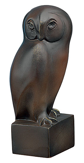 Francois Pompon : sculpture 'Grande chouette' (1927-1930), fonte d'art
