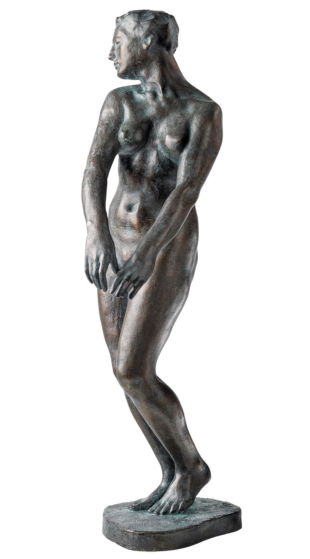Georg Kolbe : Sculpture 'Junges Weib' (1903/04), réduction en bronze