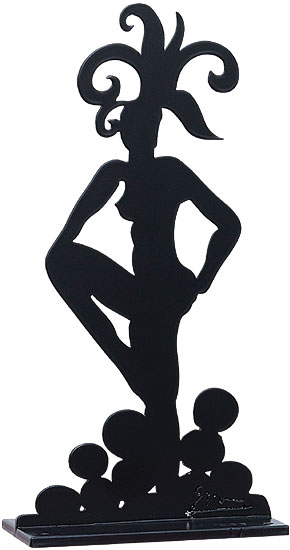 Stefan Szczesny: Stahlskulptur 'Dancer' (Reduktion)