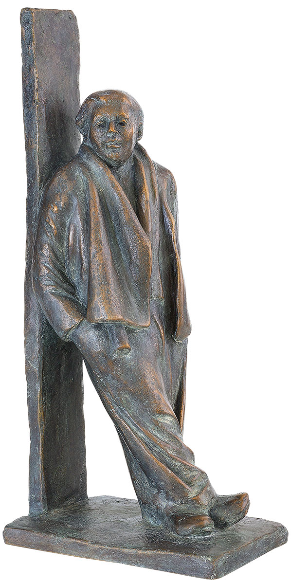 Friedhelm Zilly: Sculptuur 'Sereniteit', brons