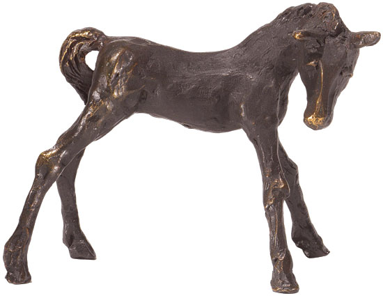 Gerard: Skulptur 'Fohlen'