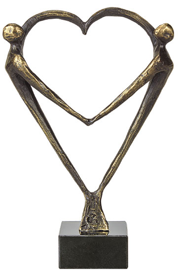 Gerard : Sculpture 'Avec cœur