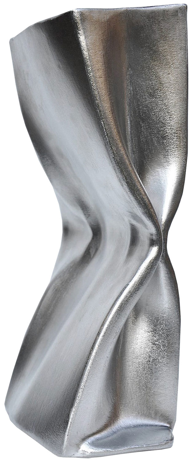 Jan Köthe: Sculptuur 'Alles heeft twee kanten' (2016) (origineel / uniek), roestvrij staal