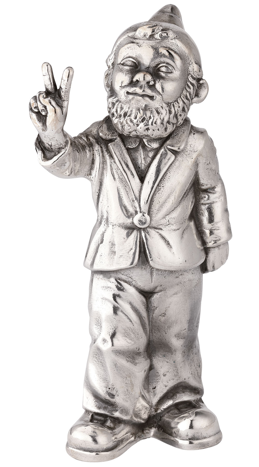 Ottmar Hörl: Skulptur 'Victory', Version versilbert