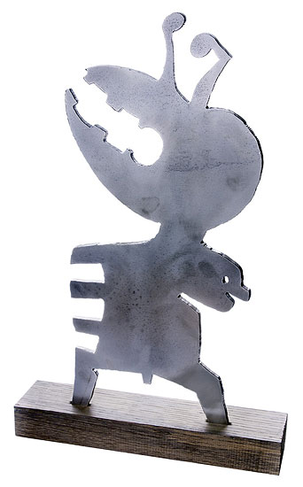 Guido Häfner: Sculptuur 'Archetype - Vader en kind' (2010)