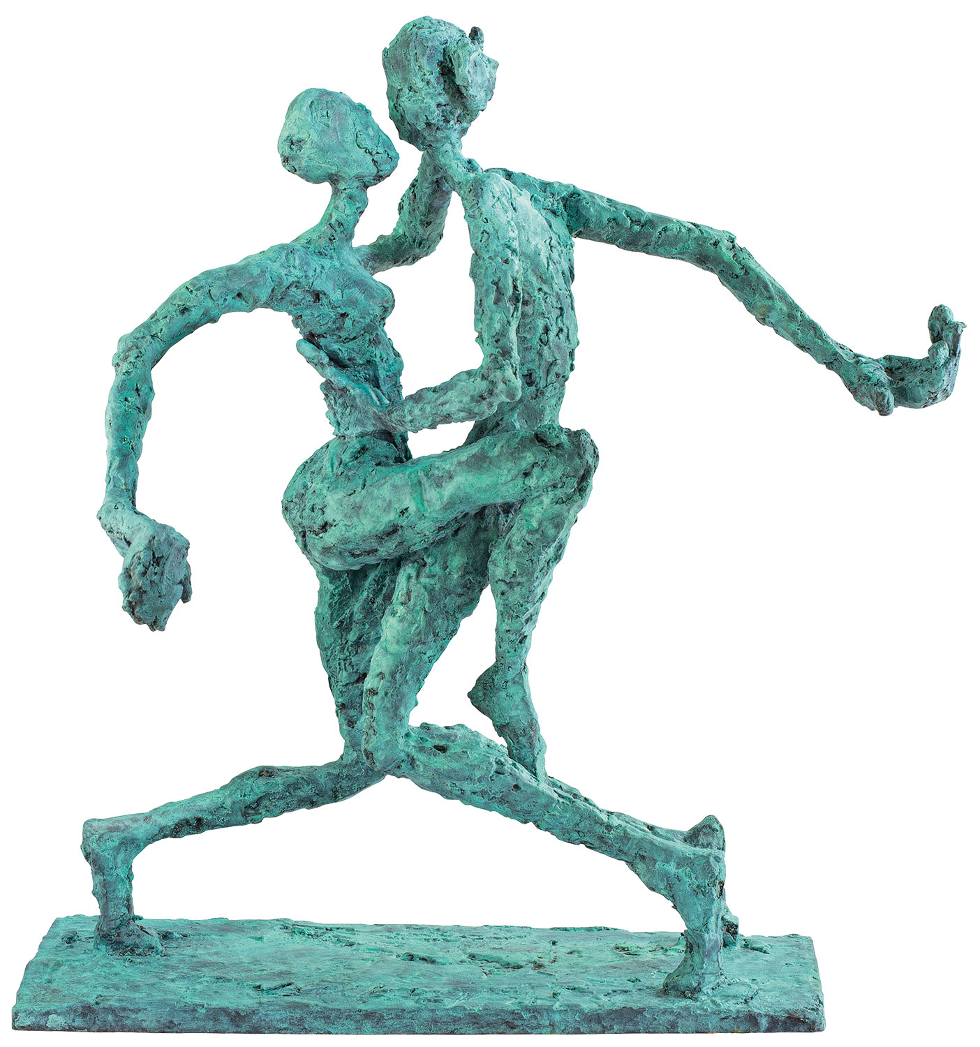 Helge Leiberg: Sculptuur 'Gleichklang' (2021), brons