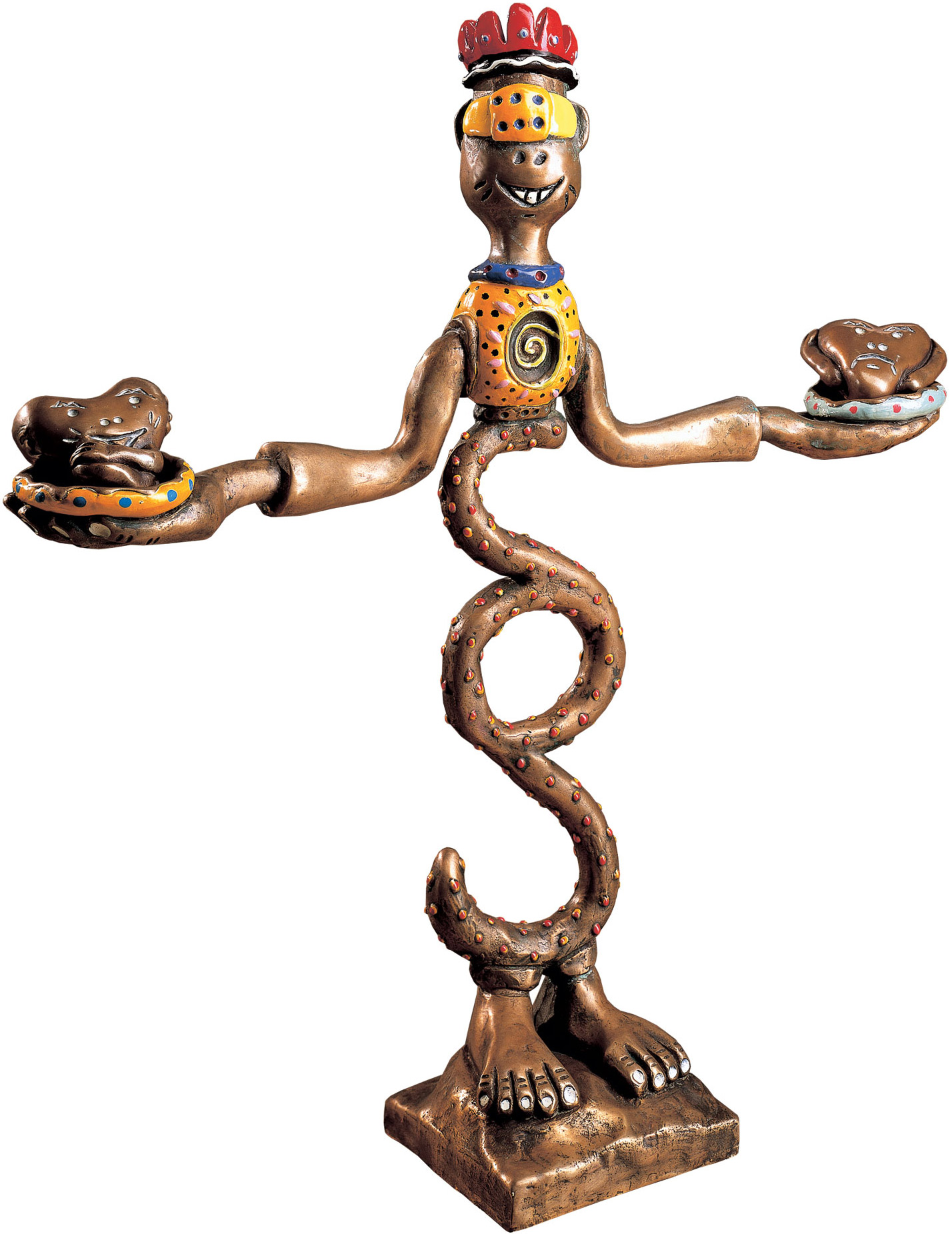 Andora + Della: Skulptur 'Justitia' (2002), Bronze