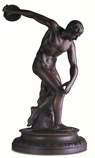 Siegesstatue 'Diskuswerfer von Myron', Reduktion