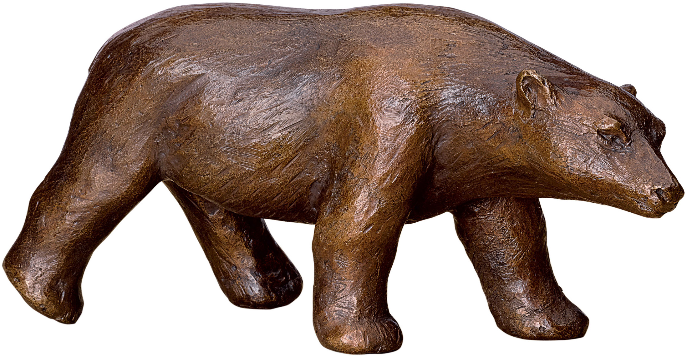 Kurt Arentz: sculptuur 'IJsbeer', brons