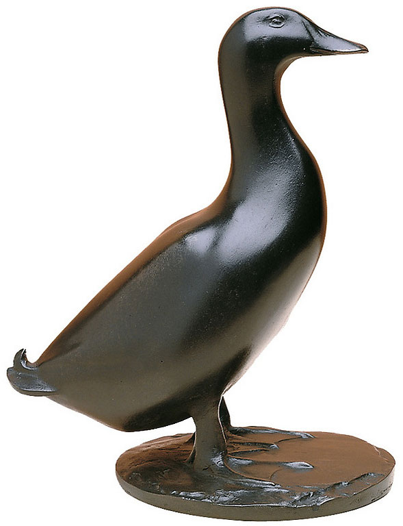 Francois Pompon : Sculpture 'Canard', fonte d'art
