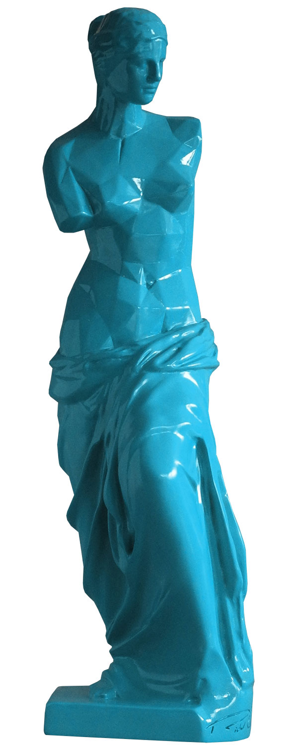 Richard Orlinski: Skulptur 'Venus von Milo', Kunstguss