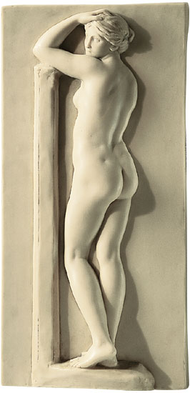 Johann Gottfried Schadow: Wandrelief 'Weiblicher Akt in Seitenansicht' (1812)