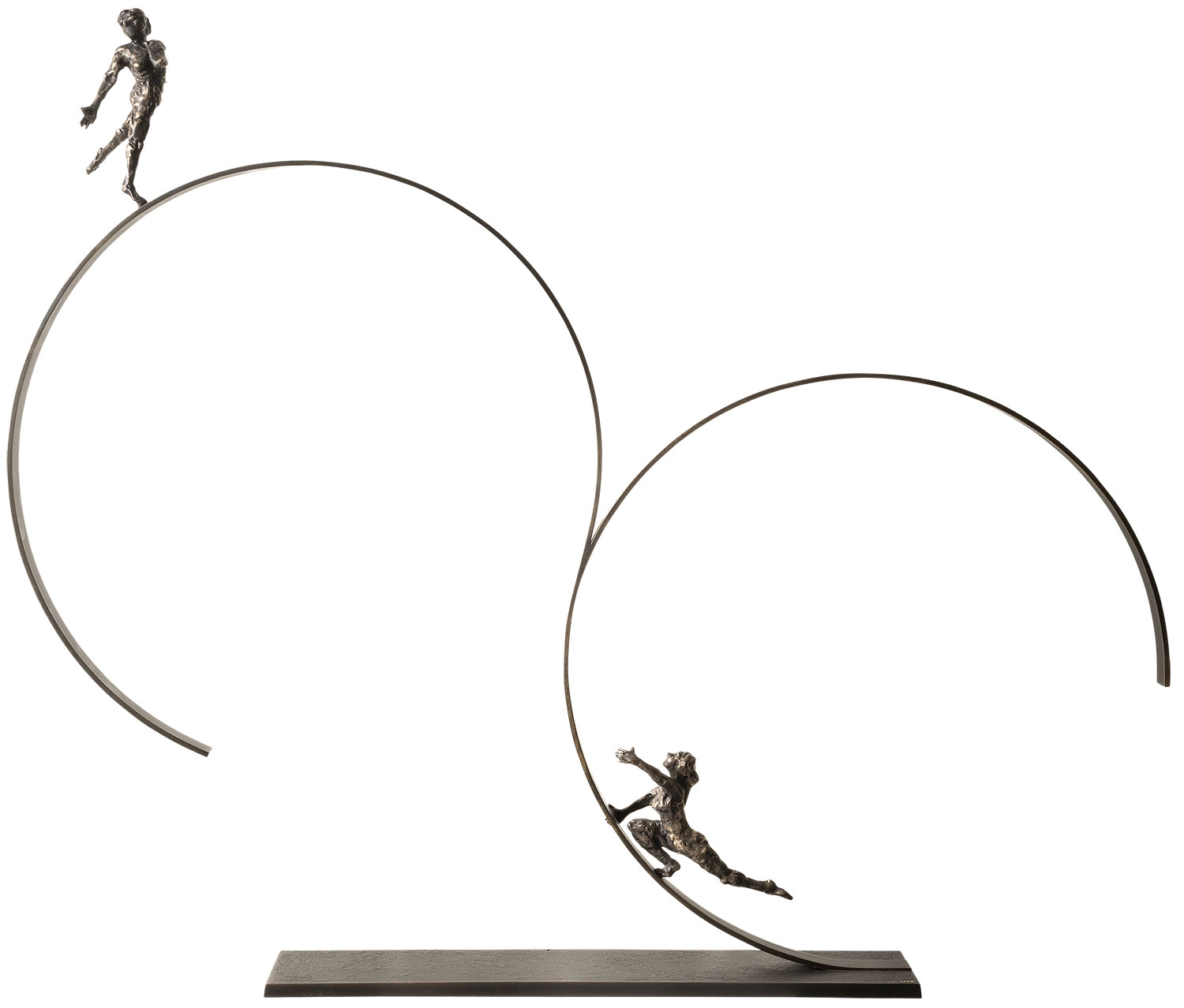 Jacques Vanroose: Beeld 'Continuïteit' (2022), brons