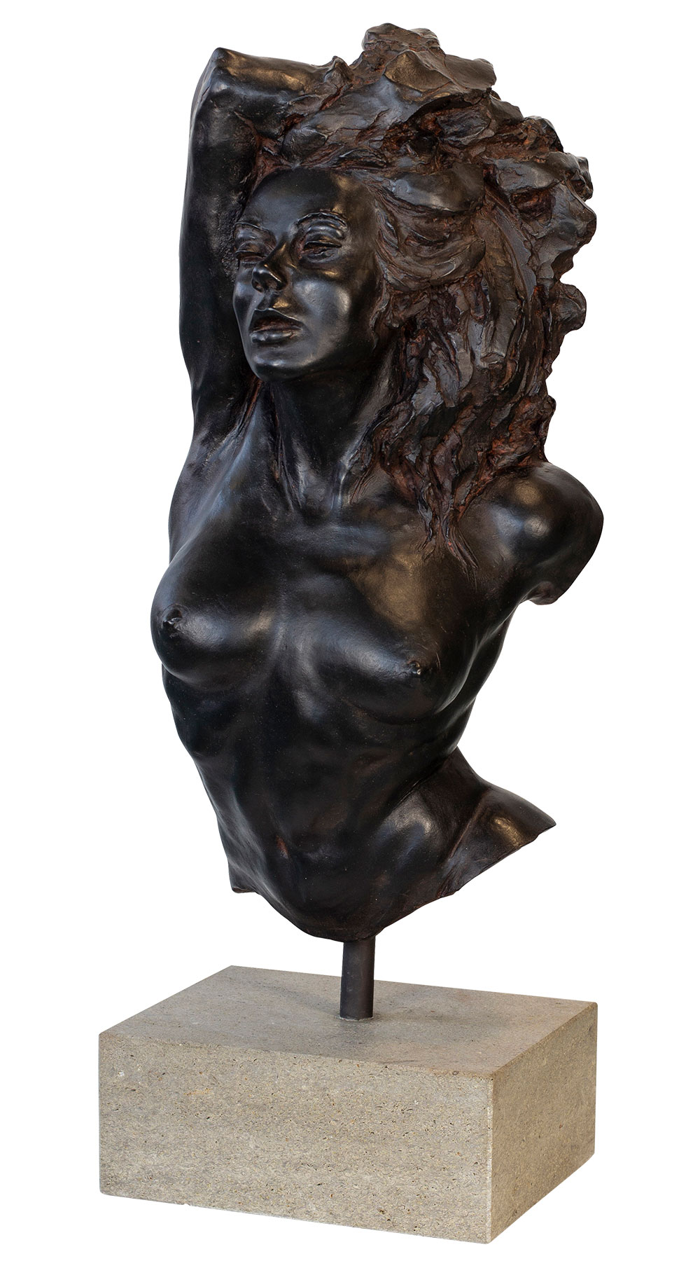 Costanzo Mongini : Sculpture 'La Greca', version en bronze d'art
