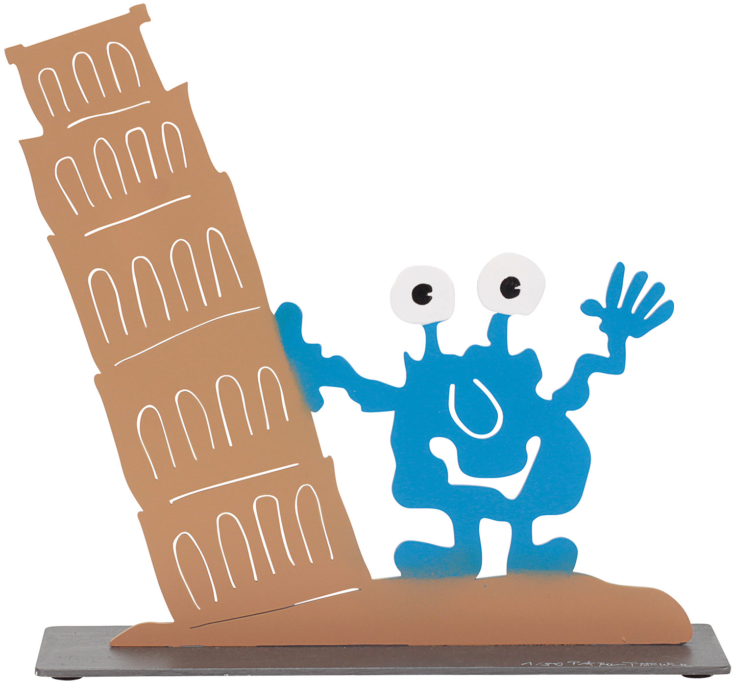 Patrick Preller: Skulptur 'Stadtmonster - Bella Italia'