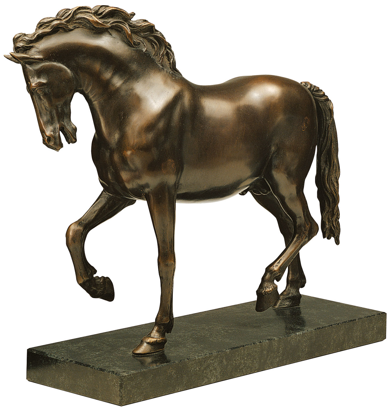 Giovanni da Bologna: Skulptur 'Das Pferd der Medici' (1594), Version in Kunstbronze