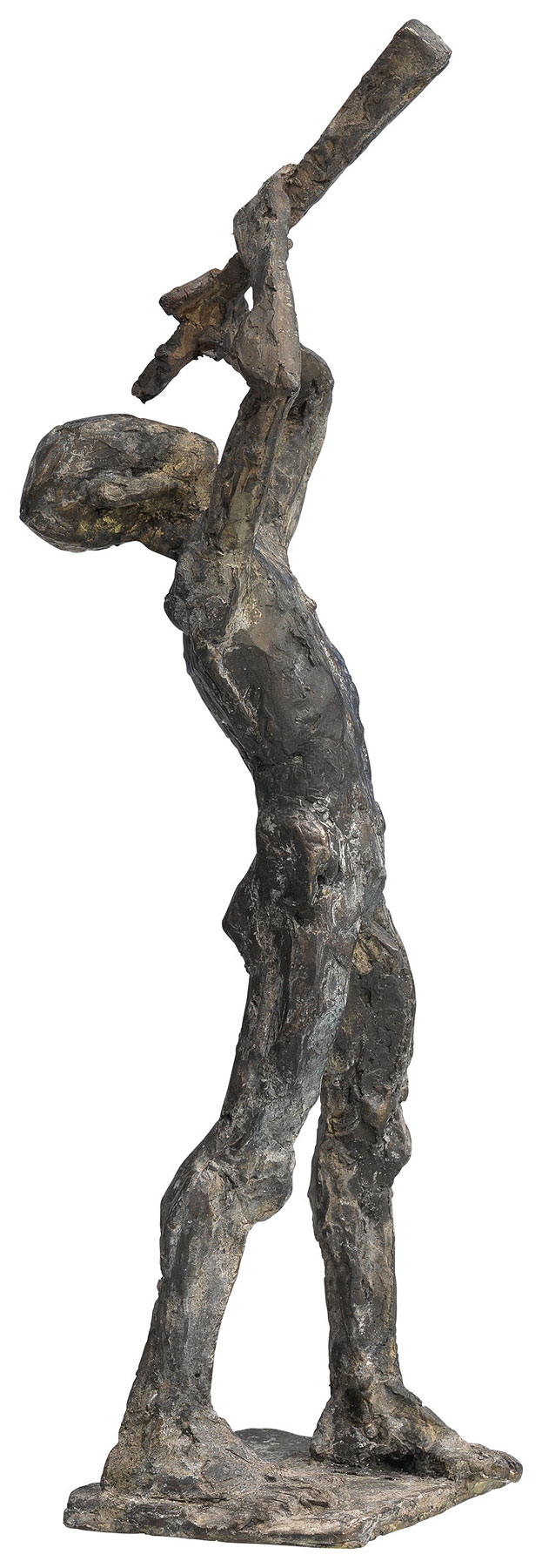 Knuth Seim: sculptuur 'Sterrenkijker', brons