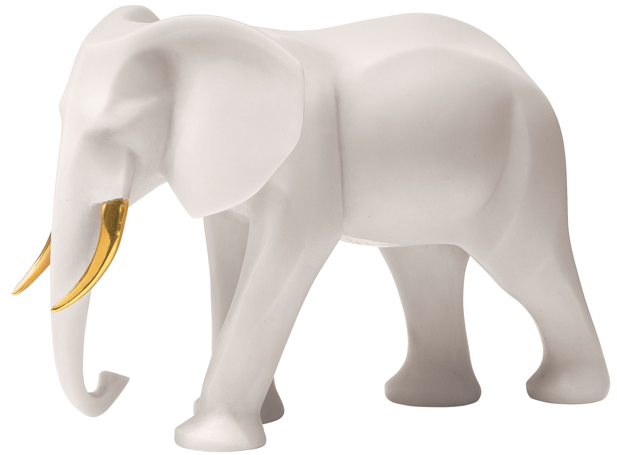 SIME : Sculpture 'Eléphant', version marbre artificiel
