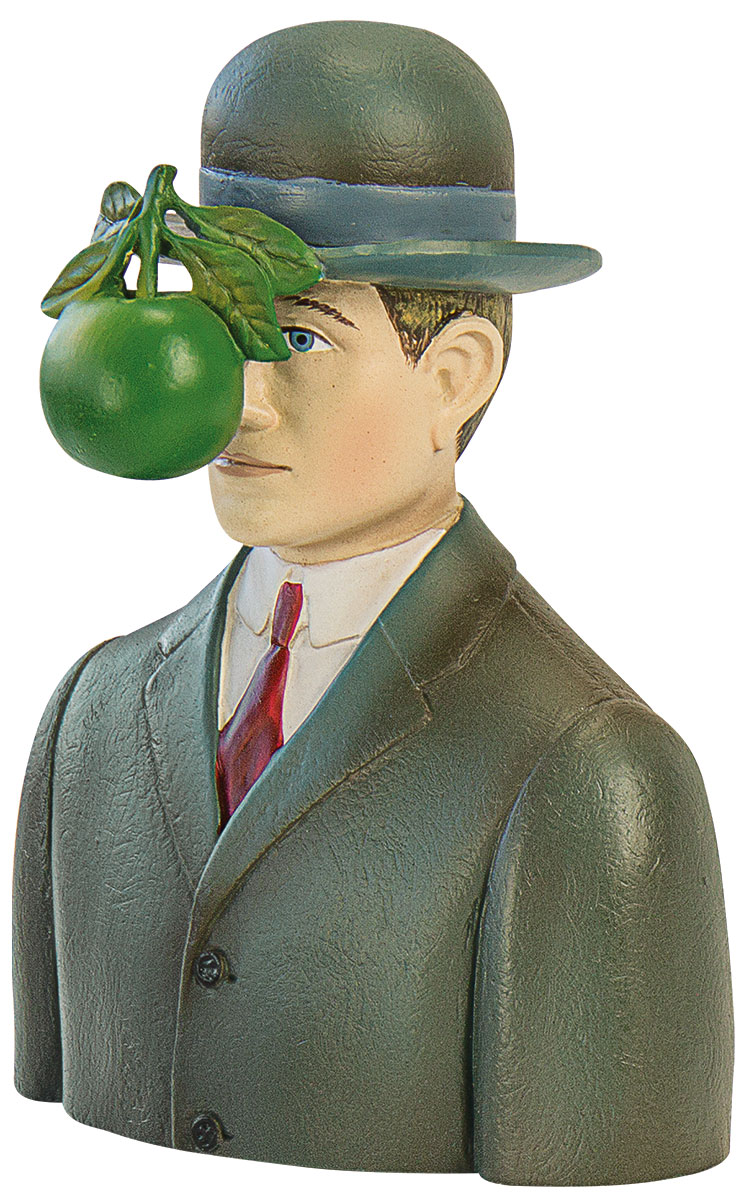 René Magritte: Sculptuur 'De Mensenzoon', kunstgieten