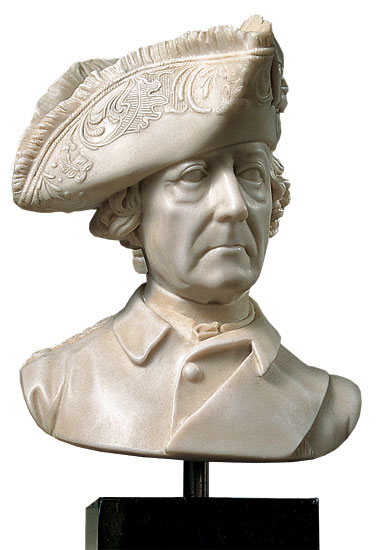 Johann Gottfried Schadow: Büste 'König Friedrich II.', Kunstguss