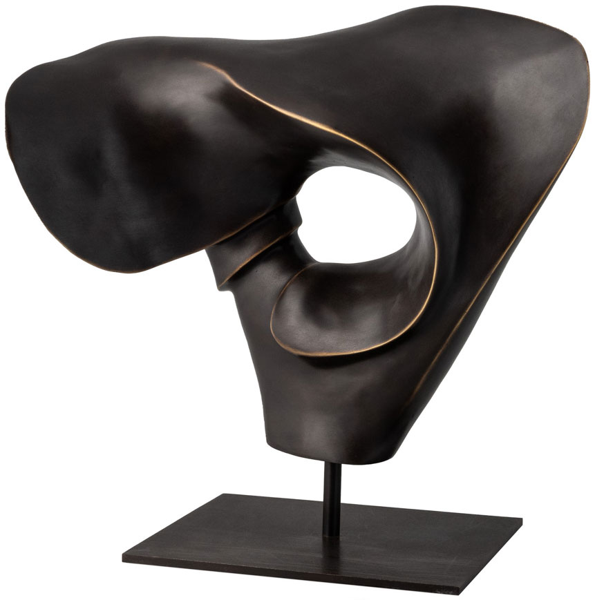 Armando di Nunzio: Skulptur 'Cambio Direzone', Bronze