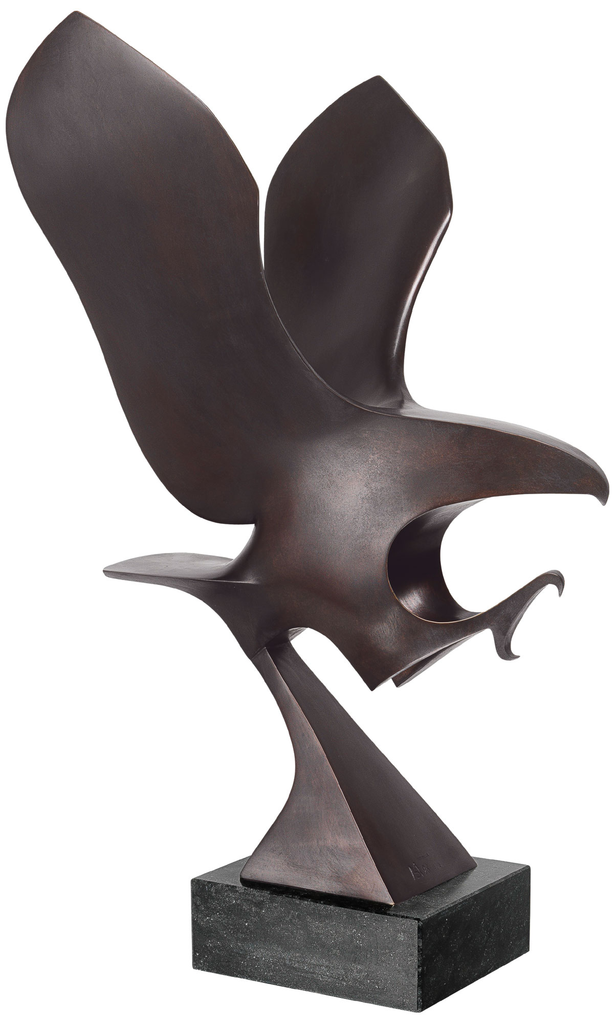 SIME : Sculpture 'Elégance (aigle)', bronze