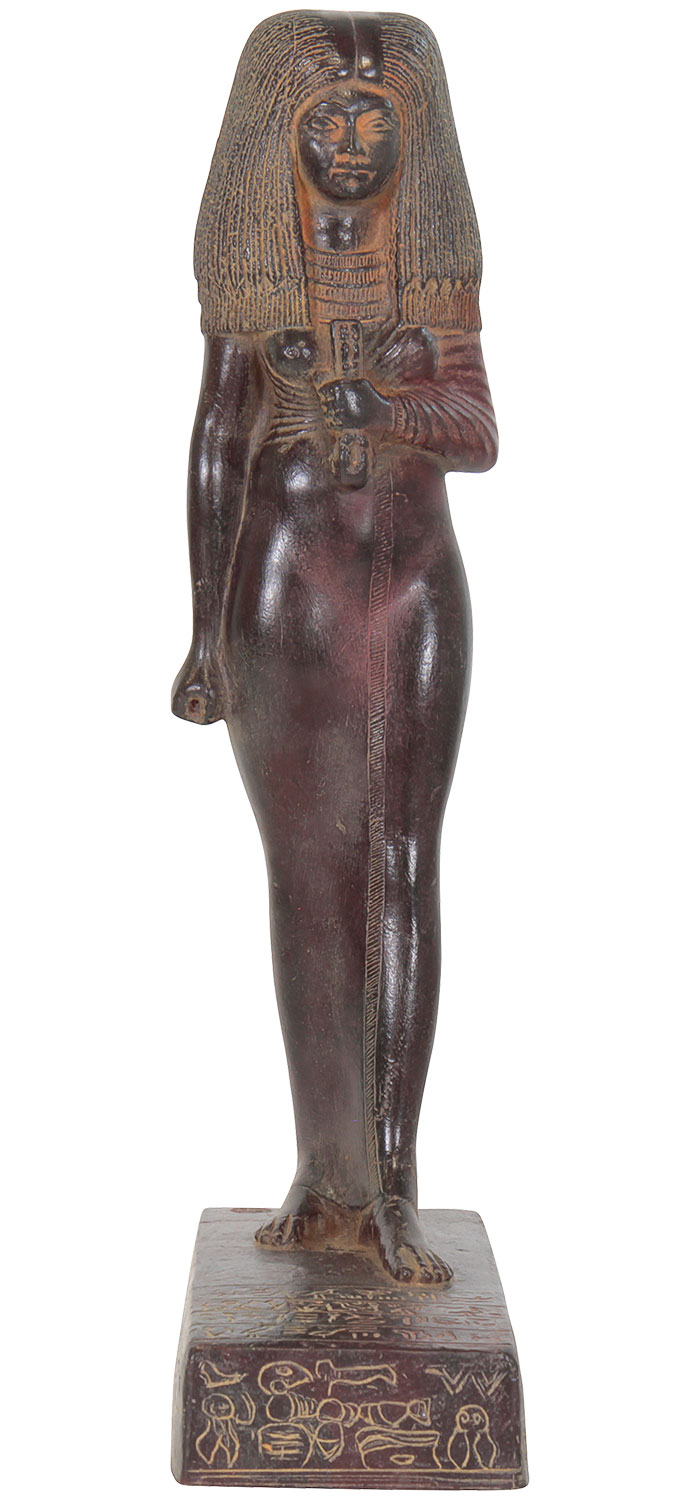 Skulptur 'Die Dame Touy', Kunstguss