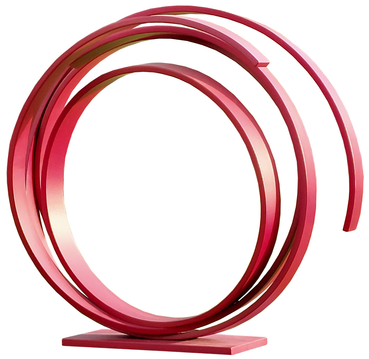 Kuno Vollet: Stalen sculptuur 'Orbit KV XO 10' (2023) (Origineel / Uniek)