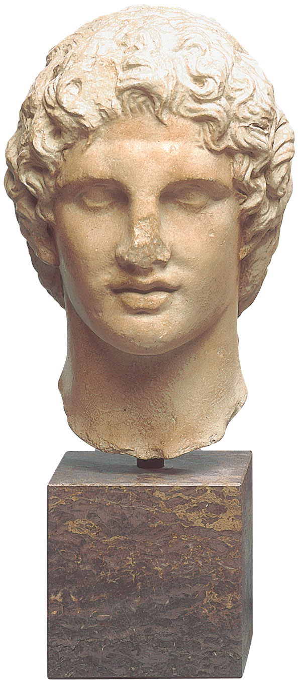 Portraitkopf Alexander des Großen