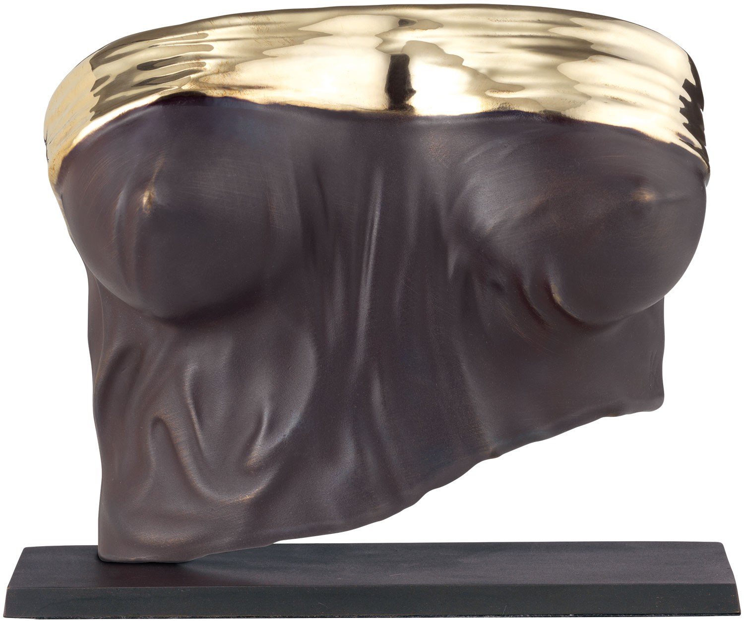 Krystian Xaver: Bronzen sculptuur 'Venus' (2022), bronskleurige-gouden versie