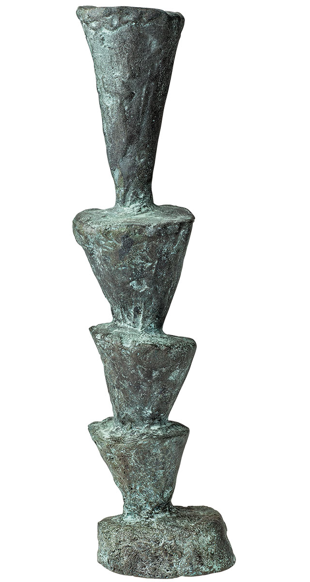 Karl Manfred Rennertz: Sculptuur 'Beeldje klein', brons