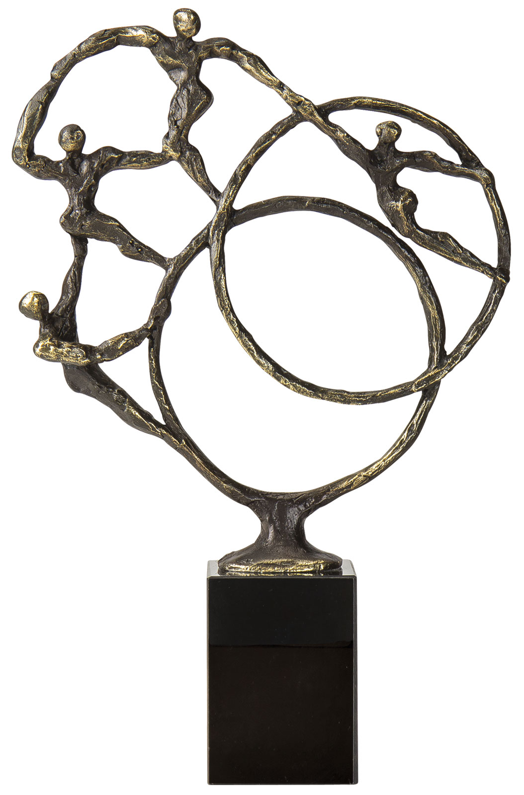 Gerard: Sculptuur 'Blijf in beweging'