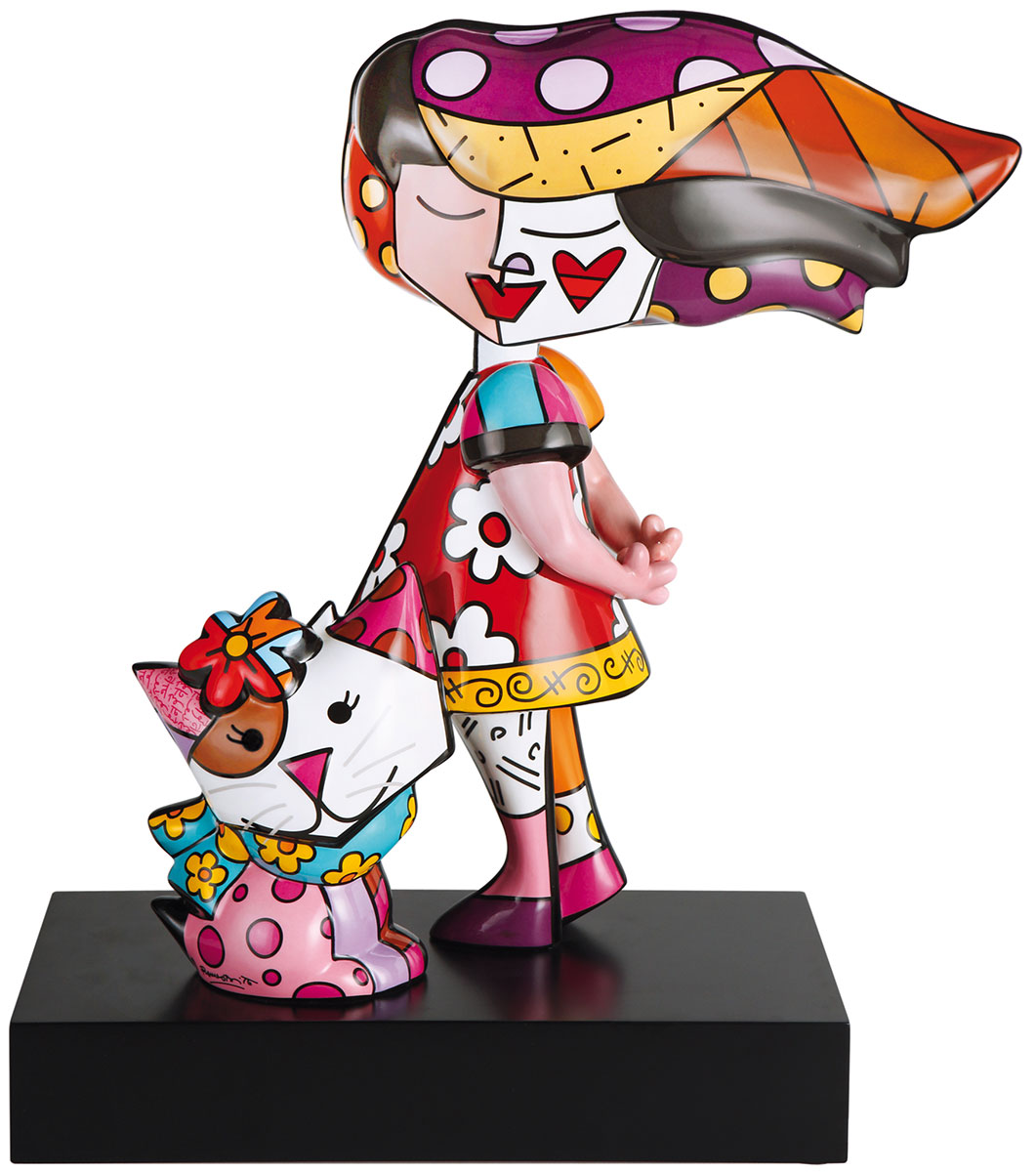 Romero Britto: Porzellanobjekt 'My Lovely Friend'