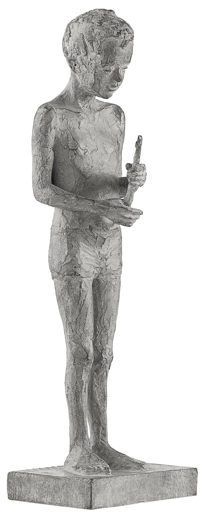 Valerie Otte: Skulptur 'Knabe', Bronze