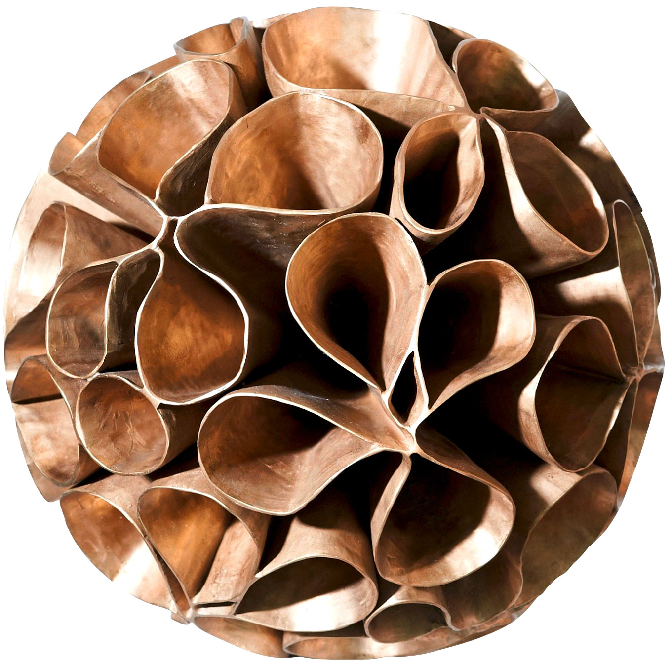 Garda Alexander: sculptuur 'Seed - Flower Foam' (2019) (origineel / uniek), gewaxt brons