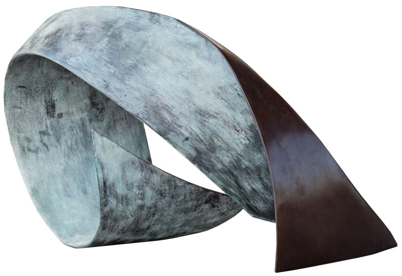 Vera Borghgraef: Skulptur 'Ocean Wave', Bronze