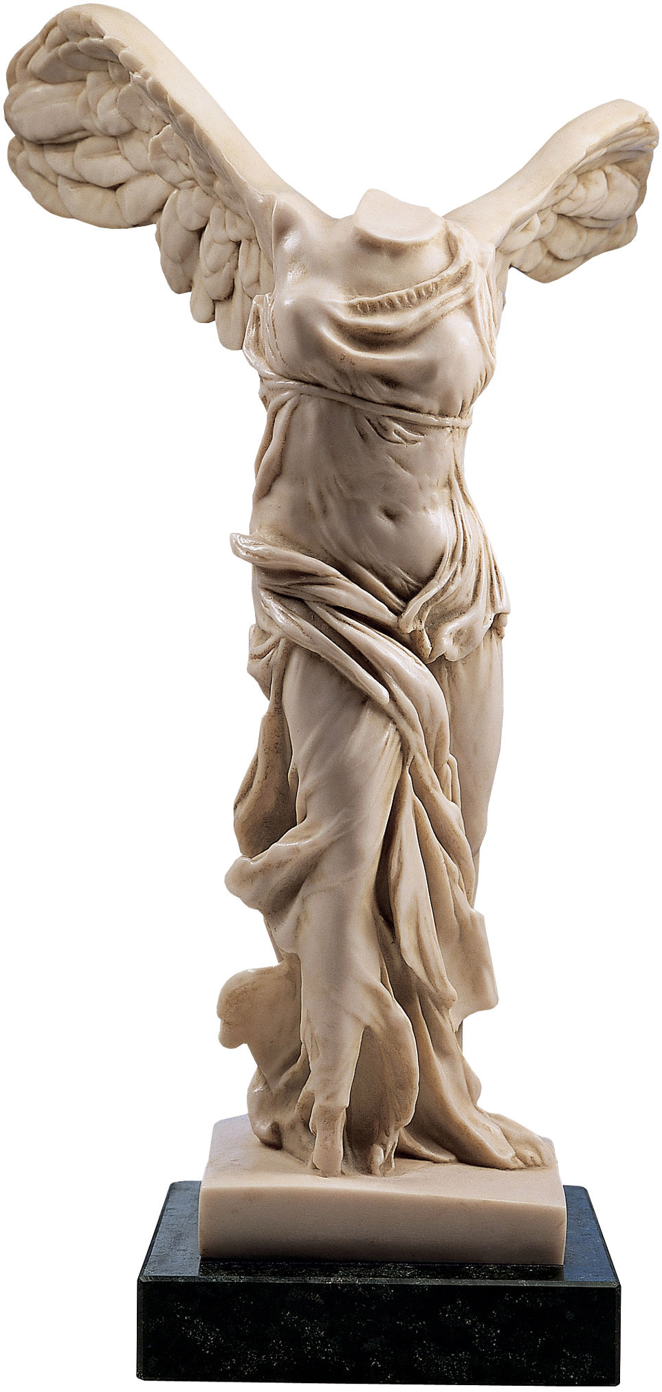 Skulptur 'Nike von Samothrake' (54 cm), Kunstguss