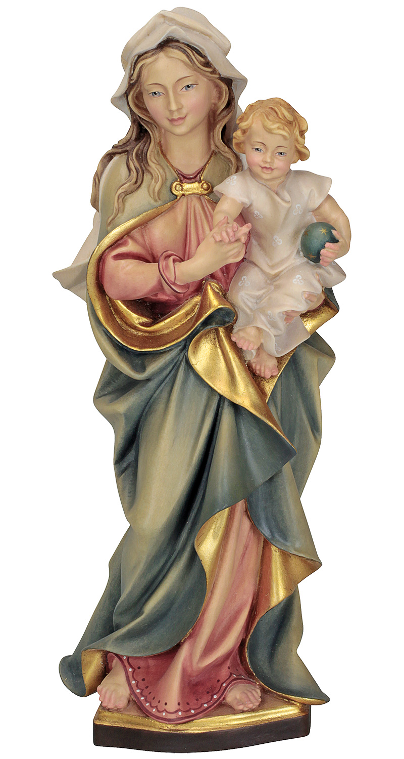 Wooden sculpture 'Companion Madonna'
