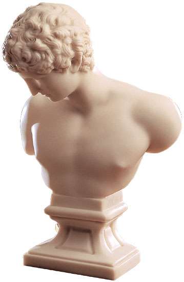 Büste des Antinous, Kunstguss