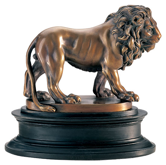 Giovanni da Bologna: Skulptur 'Medici-Löwe' (um 1588), Version in Kunstbronze