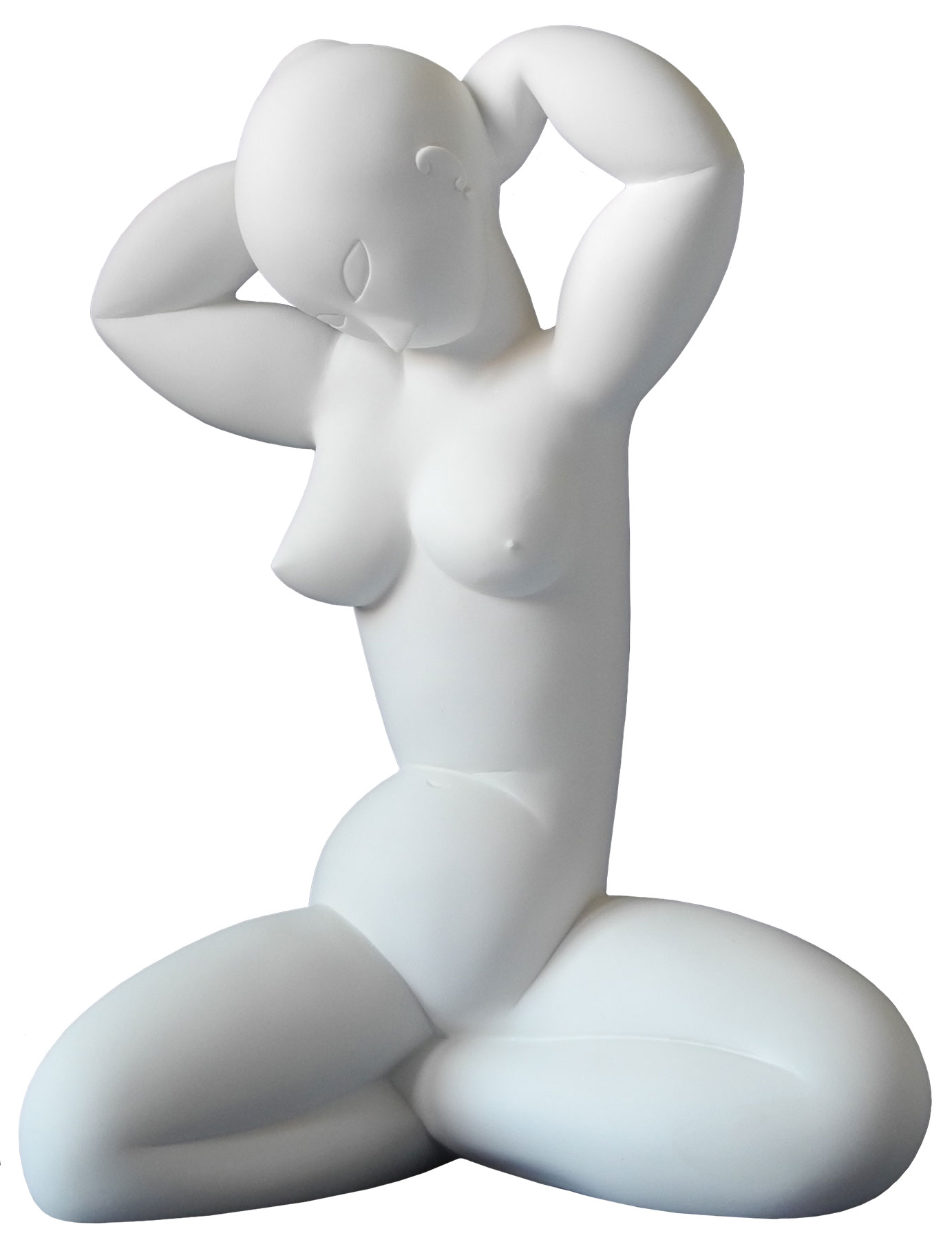 Skulptur 'Caryatide', Kunstguss