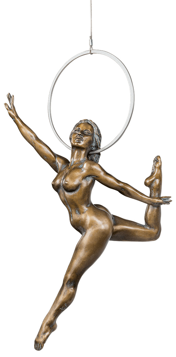 Karin Lutz: sculptuur 'Hadar', brons