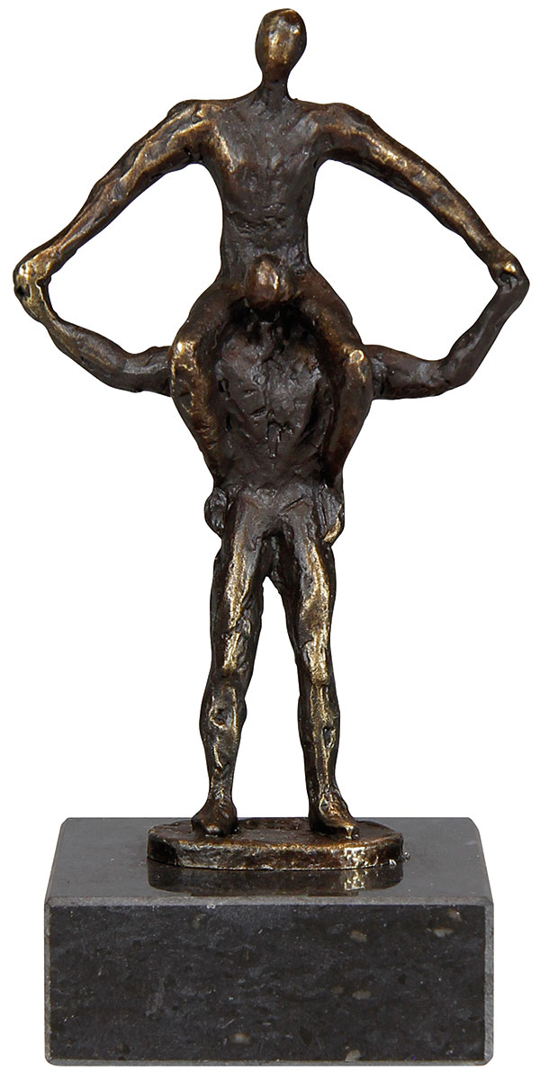Gerard: Sculptuur 'Elkaar steun geven'