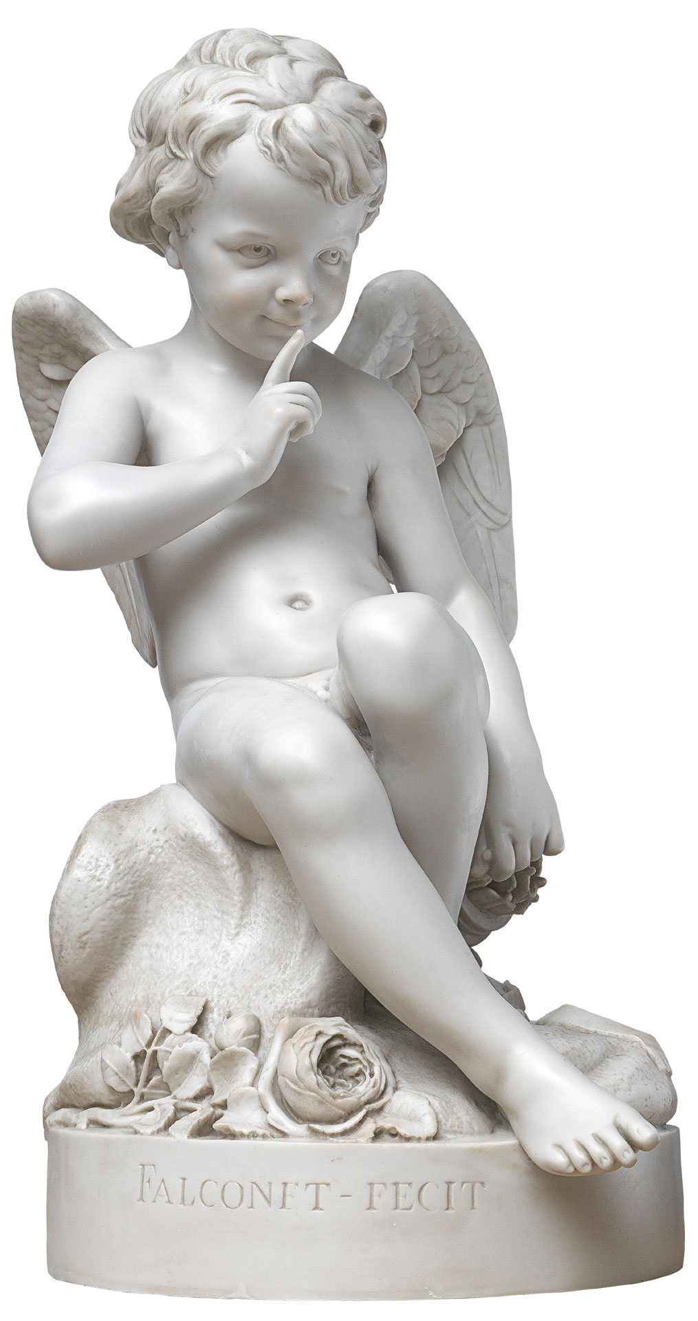 Etienne-Maurice Falconet: 'Der drohende Amor', 1757 (als Großstatue)